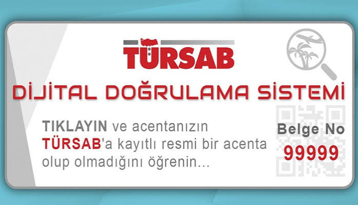 TÜRSAB Belgeli Acente